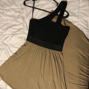 One strap dress